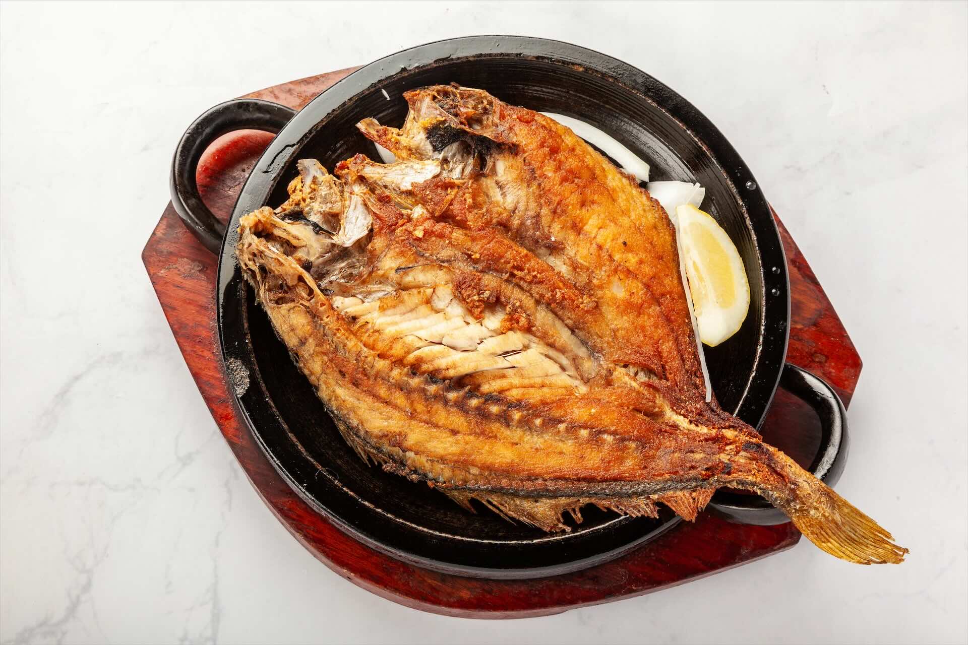 P9. Grilled Croaker 